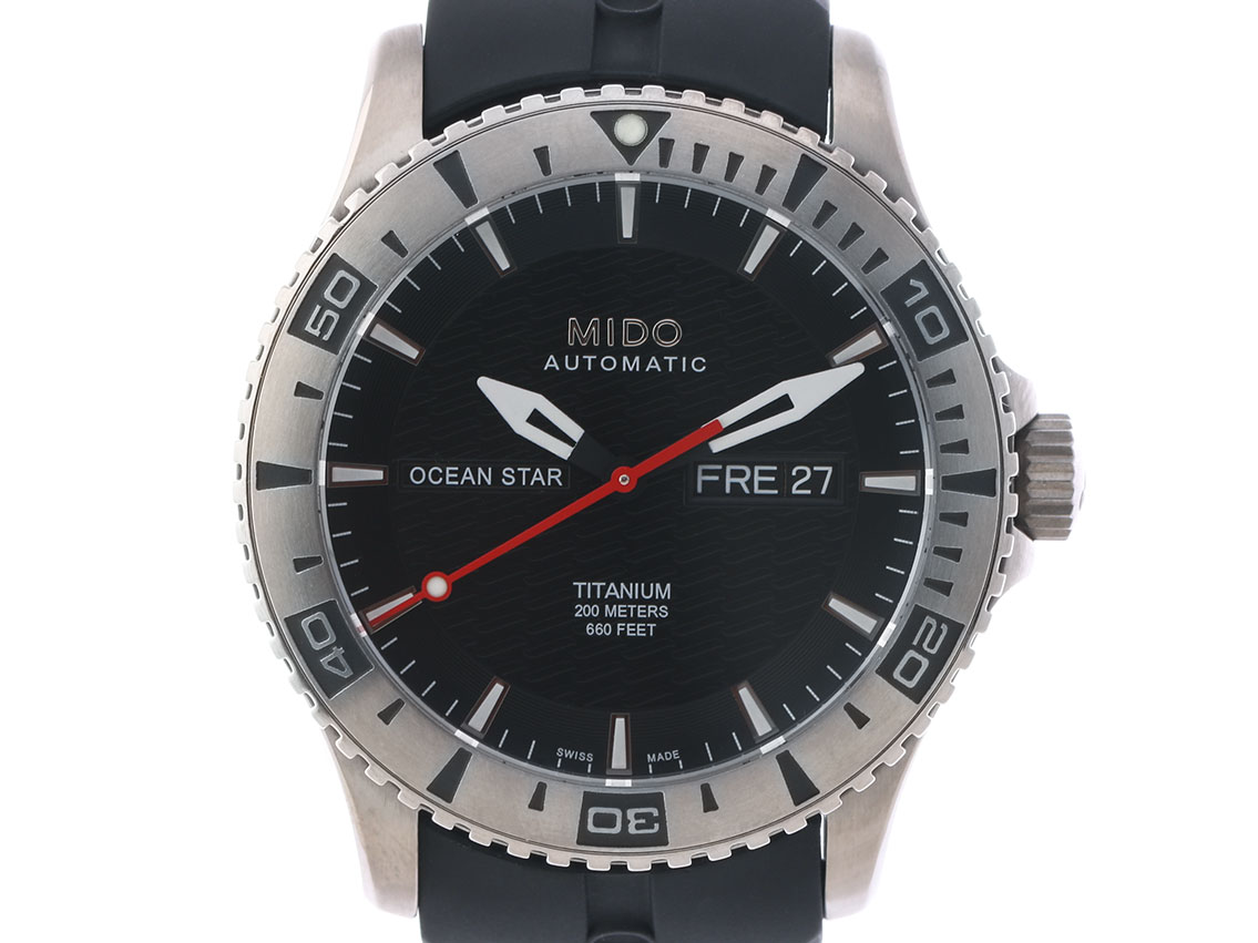 Mido ocean star hot sale captain iv titanium