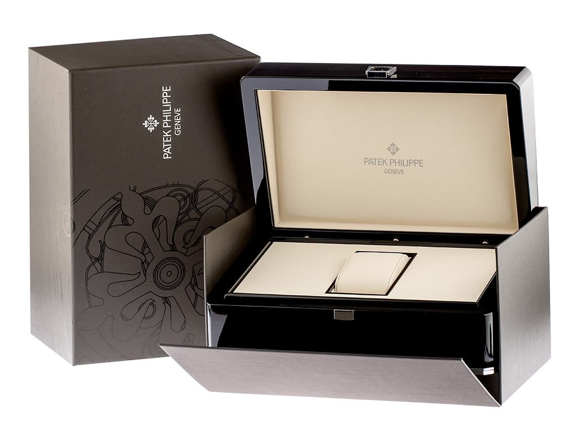 Patek Philippe Uhrenbox Mahagoni Edelholz Braun Ref.H997.EM123.V5