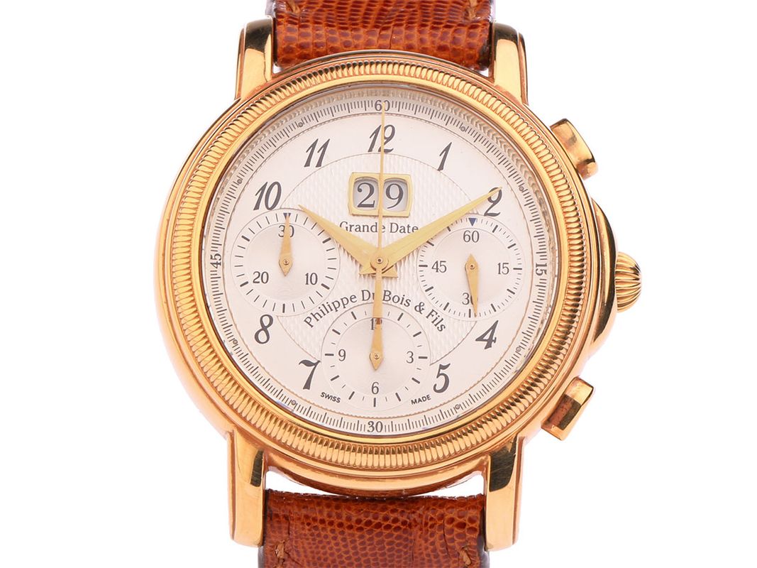 Auctions Philippe Du Bois Fils Grande Date Chronograph Buy Roger Dubuis Monopusher Chronograph H40 Roger Dubuis Watch – A