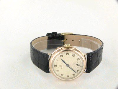 Rolex kleine Sekunde Antik Klappdeckelboden Gelbgold Handaufzug  