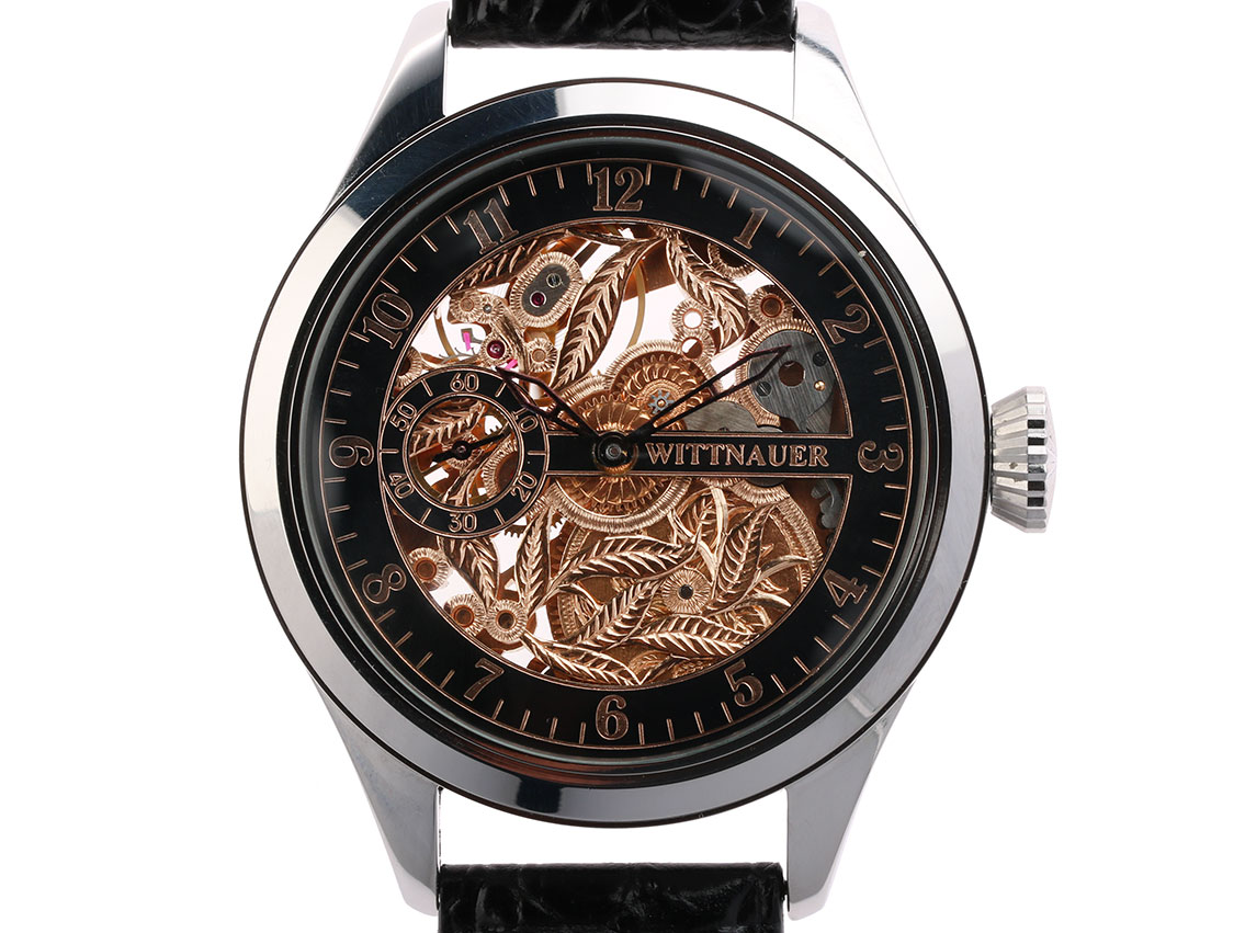 Wittnauer best sale skeleton watch