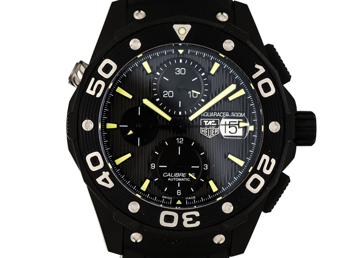 null Armband Kautschuk 44mm Ungetragen