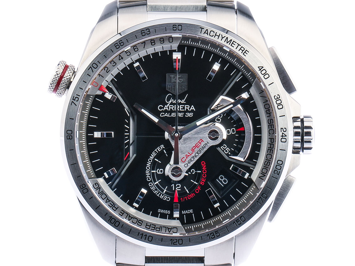Tag Heuer Grand Carrera Calibre 36 RS Stahl Automatik Chronograph 43mm UVP 7.600 Ungetragen Archive germany Watch
