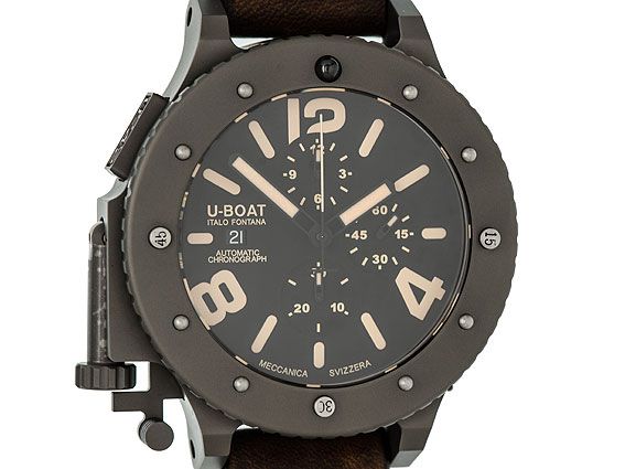 U Boot Herrenuhr Titan Automatik U-Boat Italo Fontana U-42 Titan