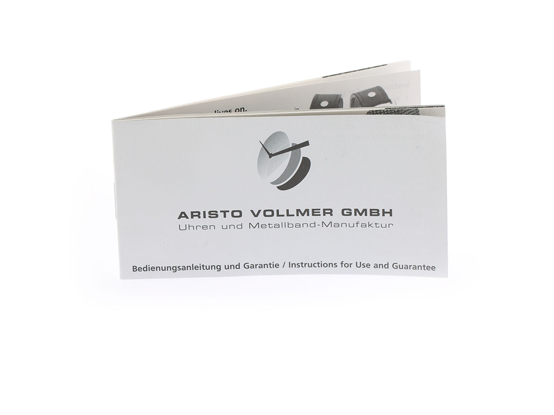 Aristo XL-Fliegerchrono Day Date Stahl Automatik Chronograph 44mm  