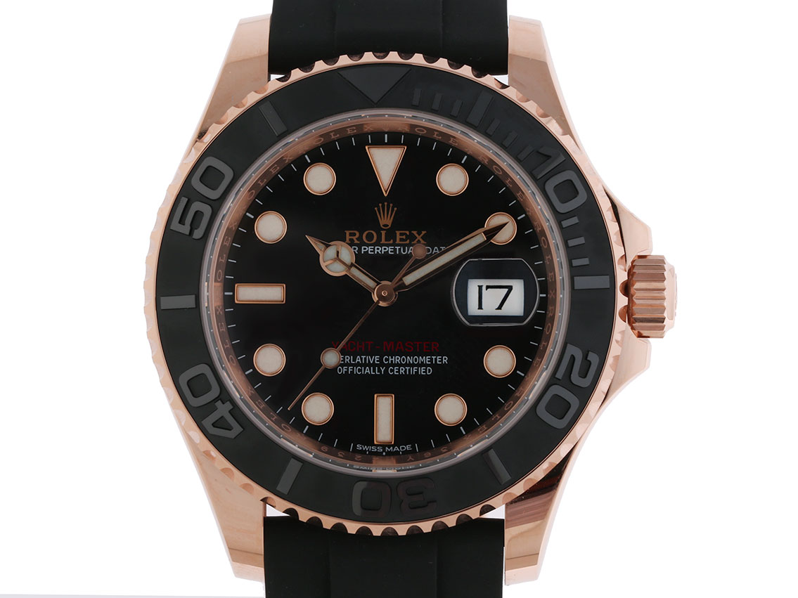 Rolex hot sale yachtmaster kautschukband