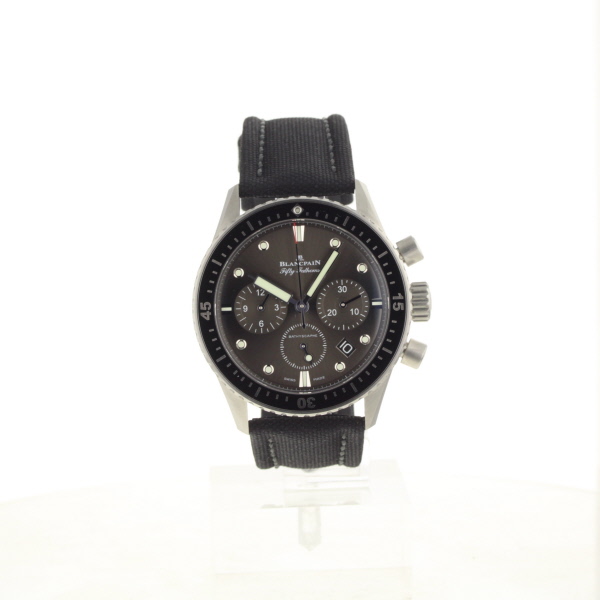 Blancpain Fifty Fathoms Bathyscaphe Stahl Automatik Chronograph